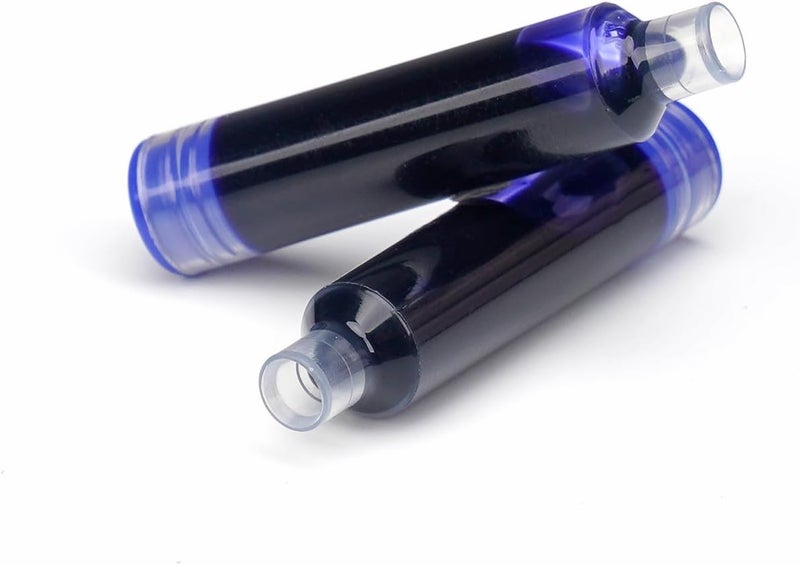 WRITECH Blue Ink Cartridge Set: 16 Ink Cartridges Clictek Fountain Pens - Image 5